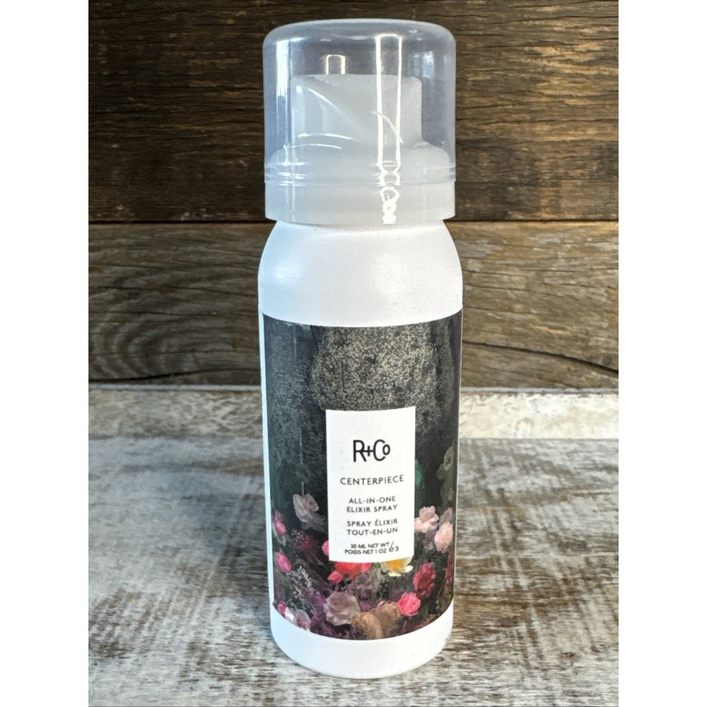 R+Co Centerpiece All-In-One 10-in-1‎ Mini Hair Elixir Spray 1oz | MSRP = $18